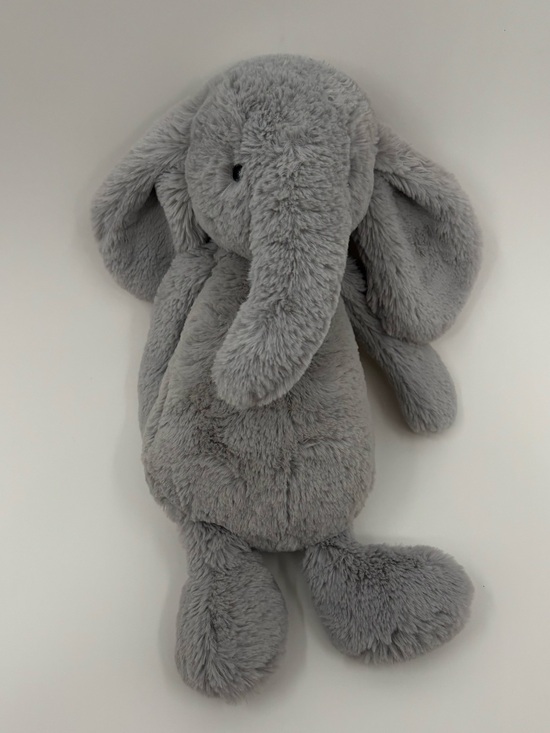 Jellycat Other - Jellycat Limited Edition Bashful Luxe Plush Gray Elephant Soft Toy